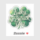 Search for ireland pride stickers Four leaf clover