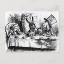 Search for dormouse postcards Alice in wonderland