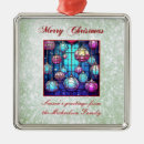Search for stained glass christmas tree decorations Vibrant