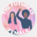 Search for raised right stickers Feminist