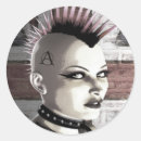 Search for punk rocker stickers Girl