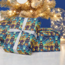 Search for christmas eve wrapping paper Retro