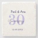 Search for anniversary coasters Happy 30th anniversary