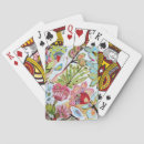 Search for bird playing cards Floral