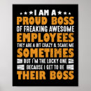 Search for employee office posters Boss