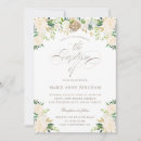 Search for beige floral invitations White