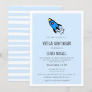 Search for rocket invitations Blue