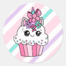 Search for cupcake cartoon stickers Pink
