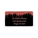 Search for 1980 return address labels Pink