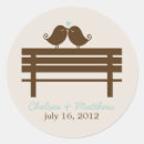 Search for park wedding stickers Elegant