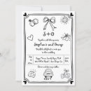 Search for quirky wedding invitations Doodles