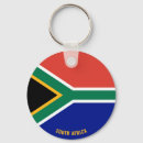 Search for africa round key rings South africa flag