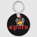 Search for flag of spain key rings Shield