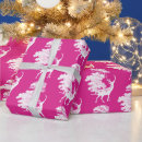 Search for hot pink christmas wrapping paper Stylish