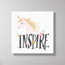 Search for unicorn canvas prints Inspire