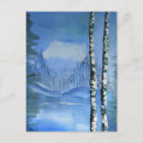Search for trees vertical postcards Lake