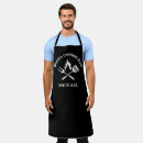 Search for worlds greatest dad aprons Black