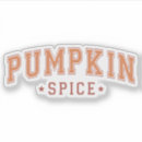 Search for pumpkin spice stickers Fall season