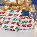 Search for santa hat wrapping paper Typography