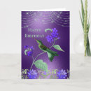Search for hummingbird birthday cards Green