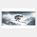 Search for downhill skier stickers Mountains