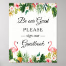 Search for flamingo wedding signs Watercolor