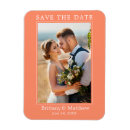 Search for coral wedding save the dates Simple