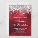 Search for ombre invitations Red