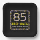 Search for 85th birthday plates Flowers