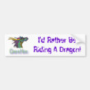 Search for fantasy creatures bumper stickers Dragons