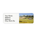 Search for hills return address labels Watercolor