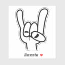 Search for hand horns stickers Metal