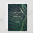 Search for palm leaves wedding invitations Rustic