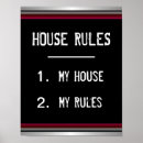 Search for house rules posters Funny