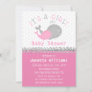Search for whale baby girl shower invitations Cute