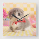 Search for photo nursery clocks Kitten