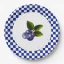 Search for blueberry paper plates Gingham