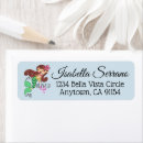 Search for sea life return address labels Mermaid
