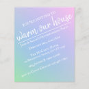 Search for fun housewarming party invitations Blue