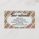 Search for quilter business cards Pattern