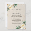 Search for elegant white and gold wedding invitations Traditional