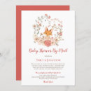 Search for fox baby shower invitations Botanical
