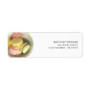 Search for french macaron return address labels Macarons