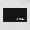 Search for clergy business cards Church