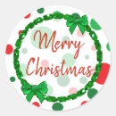 Search for red and white polka dots stickers Green