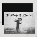 Search for its official invitations Elopement