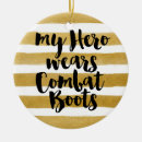 Search for support our troops christmas tree decorations Military