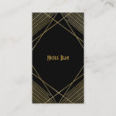 Search for gatsby business cards Elegant