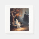 Search for ghost napkins Black cat