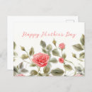 Search for vintage mothers day postcards Watercolor